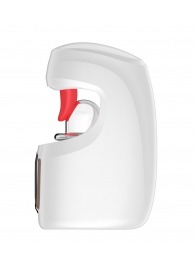 Белый мастурбатор с язычком и возвратно-поступательными движениями - Secwell - в Ногинске купить с доставкой