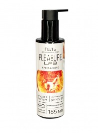 Съедобный лубрикант на водной основе Pleasure Lab с ароматом крем-брюле - 185 мл. - Pleasure Lab - купить с доставкой в Ногинске