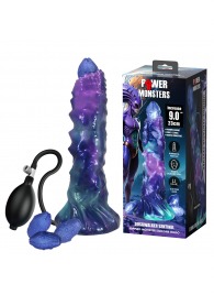 Фиолетовый яйцеродящий фаллоимитатор Duskwalker Sentinal на присоске - 22,4 см. - Baile - купить с доставкой в Ногинске