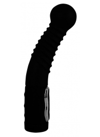 Чёрный стимулятор простаты с ротацией Prostate Twister - 20 см. - Orion - в Ногинске купить с доставкой