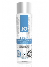Охлаждающий лубрикант на водной основе JO Personal Lubricant H2O COOLING - 120 мл. - System JO - купить с доставкой в Ногинске