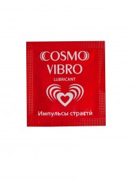 Пробник женского стимулирующего лубриканта на силиконовой основе Cosmo Vibro - 3 гр. - Биоритм - купить с доставкой в Ногинске