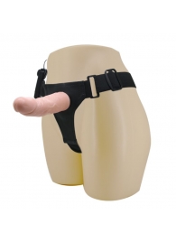 Реалистичный страпон-фаллоимитатор на трусиках Ultra Passionate Harness - 15 см. - Baile - купить с доставкой в Ногинске