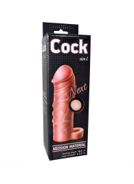Фаллоудлинитель с кольцом COCK size L - 16,5 см. - LOVETOY (А-Полимер) - в Ногинске купить с доставкой