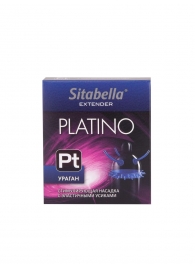 Стимулирующая насадка с усиками и шипиками Platino  Ураган - Sitabella - купить с доставкой в Ногинске