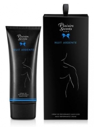 Возбуждающий крем для мужчин Nuit Ardente Creme Performante Plaisirs Secrets - 60 мл. - Plaisir Secret - купить с доставкой в Ногинске