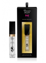 Стимулирующий блеск для губ Baiser Brulant Gloss Plaisirs Secrets - 7 мл. - Plaisir Secret - купить с доставкой в Ногинске