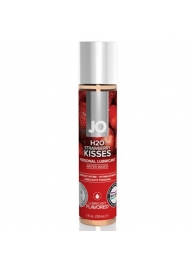 Смазка с ароматом клубники JO Flavored Strawberry Kiss - 30 мл. - System JO - купить с доставкой в Ногинске