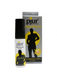 Пролонгирующий мужской спрей pjur SUPERHERO spray - 20 мл. - Pjur - купить с доставкой в Ногинске