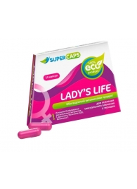 Возбуждающие капсулы Ladys Life - 14 капсул (0,35 гр.) - SuperCaps - купить с доставкой в Ногинске