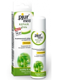 Регенирирующий лубрикант с гиалуроновой кислотой pjur MED Repair glide - 100 мл. - Pjur - купить с доставкой в Ногинске
