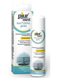 Нейтральный лубрикант на водной основе pjur MED Natural glide - 100 мл. - Pjur - купить с доставкой в Ногинске