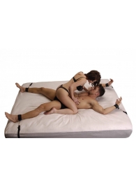 Бондаж для фиксации на кровати Frisky Bedroom Restraint Kit - XR Brands - купить с доставкой в Ногинске