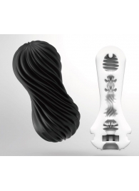Мастурбатор FLEX Rocky Black с плотным рельефом - Tenga - в Ногинске купить с доставкой