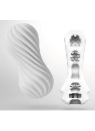 Мастурбатор FLEX Silky White с мягким рельефом - Tenga - в Ногинске купить с доставкой