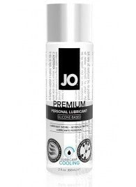 Охлаждающий лубрикант на силиконовой основе JO Personal Premium Lubricant Cooling - 60 мл. - System JO - купить с доставкой в Ногинске