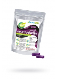 Капсулы для мужчин Man s Power+ с гранулированным семенем - 2 капсулы (0,35 гр.) - SuperCaps - купить с доставкой в Ногинске