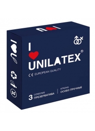 Ультрапрочные презервативы Unilatex Extra Strong - 3 шт. - Unilatex - купить с доставкой в Ногинске