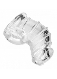 Насадка для ограничения эрекции Detained Soft Body Chastity Cage - XR Brands - купить с доставкой в Ногинске