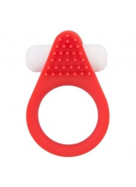 Красное эрекционное кольцо LIT-UP SILICONE STIMU RING 1 RED - Dream Toys - в Ногинске купить с доставкой