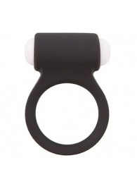 Чёрное эрекционное виброкольцо LIT-UP SILICONE STIMU RING 3 BLACK - Dream Toys - в Ногинске купить с доставкой