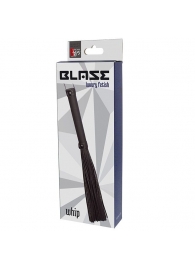 Чёрная плеть BLAZE WHIP BLACK - Dream Toys - купить с доставкой в Ногинске