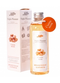 Эликсир Triple Pleasure  Французская карамель  - 130 гр. - JULEJU - купить с доставкой в Ногинске