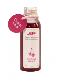 Эликсир Triple Pleasure  Горячая вишня  - 65 гр. - JULEJU - купить с доставкой в Ногинске