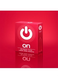 Супертонкие презервативы ON) Super Thin - 3 шт. - ON) - купить с доставкой в Ногинске