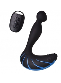 Чёрно-синий массажер простаты Erotist Third - Erotist Adult Toys - в Ногинске купить с доставкой