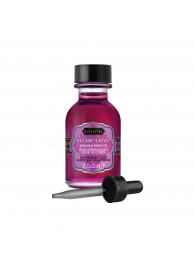 Масло для ласк с ароматом малины Oil of Love Raspberry Kiss - 22 мл. - Kama Sutra - купить с доставкой в Ногинске