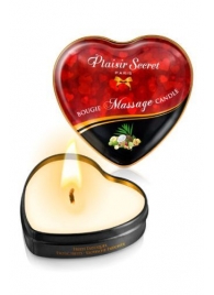 Массажная свеча с ароматом экзотических фруктов Bougie Massage Candle - 35 мл. - Plaisir Secret - купить с доставкой в Ногинске