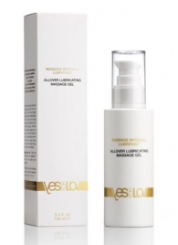 Массажный гель-смазка на силиконовой основе Allover Massage Gel - 100 мл. - YESforLOV - купить с доставкой в Ногинске