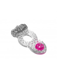 Прозрачное эрекционное кольцо Rings Ringer - Lola Games - в Ногинске купить с доставкой