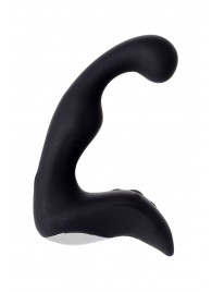 Чёрный изогнутый вибростимулятор простаты Erotist - Erotist Adult Toys - в Ногинске купить с доставкой