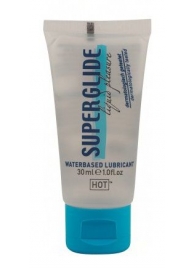 Гель-смазка на водной основе для чувствительной кожи Superglide - 30 мл. - HOT - купить с доставкой в Ногинске
