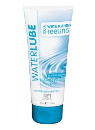Гель-смазка на основе чистой родниковой воды WaterLube - 30 мл. - HOT - купить с доставкой в Ногинске