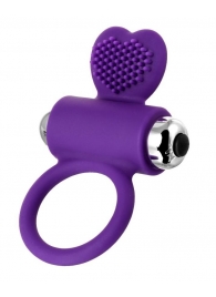 Фиолетовое виброкольцо с ресничками JOS PERY - JOS - в Ногинске купить с доставкой
