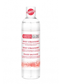 Лубрикант на водной основе с ароматом клубники SWEET STRAWBERRY - 300 мл. - Waterglide - купить с доставкой в Ногинске