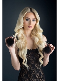Зажимы для сосков с пухом FEATHERED NIPPLE CLAMPS - Blush Novelties - купить с доставкой в Ногинске