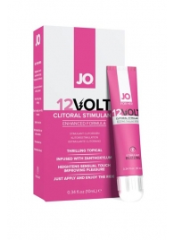 Возбуждающая сыворотка мощного действия JO Volt 12V - 10 мл. - System JO - купить с доставкой в Ногинске