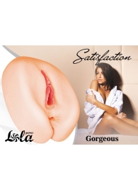 Мастурбатор с 2 тоннелями Satisfaction Gorgeous - Lola Games - в Ногинске купить с доставкой