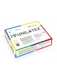 Разноцветные ароматизированные презервативы Unilatex Multifruits - 144 шт. - Unilatex - купить с доставкой в Ногинске
