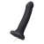 Черный фаллос с имитацией эякуляции Silicon Cum Dildo L - 19,6 см. - Strap-on-me - купить с доставкой в Ногинске