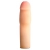 Телесная насадка-удлинитель на пенис PERFORMANCE 1.5INCH COCK XTENDER - 16 см. - Blush Novelties - в Ногинске купить с доставкой