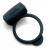 Темно-серое эрекционное кольцо Vibrating Love Ring с вибрацией - Fifty Shades of Grey - в Ногинске купить с доставкой