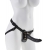 Чёрный с золотом женский страпон Designer Strap-On - Pipedream - купить с доставкой в Ногинске