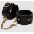 Черные оковы на ноги Bound to You Faux Leather Ankle Cuffs - Fifty Shades of Grey - купить с доставкой в Ногинске