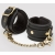 Черные наручники Bound to You Faux Leather Wrist Cuffs - Fifty Shades of Grey - купить с доставкой в Ногинске