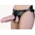 Гигантский фаллоимитатор на присоске в комплекте с трусиками - 26 см. - LOVETOY (А-Полимер) - купить с доставкой в Ногинске